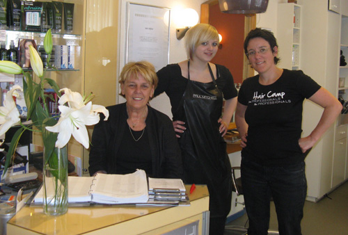 Teamfoto Salon Stefanie